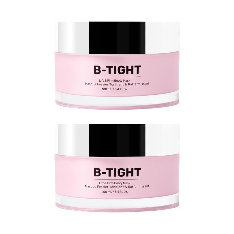 MALYS Cosmetics BTIGHT LeaveOn Cellulite Mask  Helps Reduce The Appearance Of Cellulite  Visibly Firms The Skin In The Butt Area  2 Pack